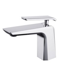 Ratel Single Handle Bathroom Faucet 6 7/8" x 5 3/4" Chrome