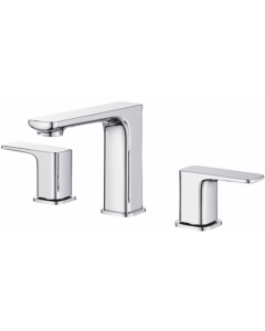 Ratel 8" Widespread 2-Handle Bathroom Faucet in Chrome