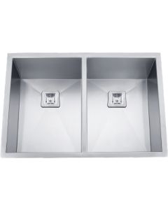 16G Double Handmade Sink R0mm (32" x 19" x 10")