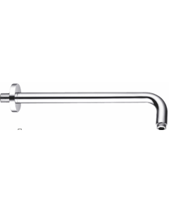 Wall Mount Round Shower Arm 13"L Chrome