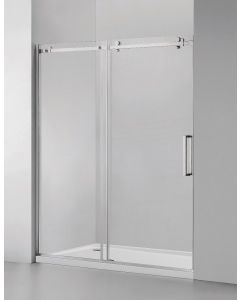 Frameless Shower Door (10mm) Temp Glass 60WX76H BNickel