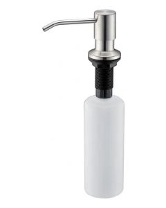 Round Style Soap Dispensers Brushed Nickel