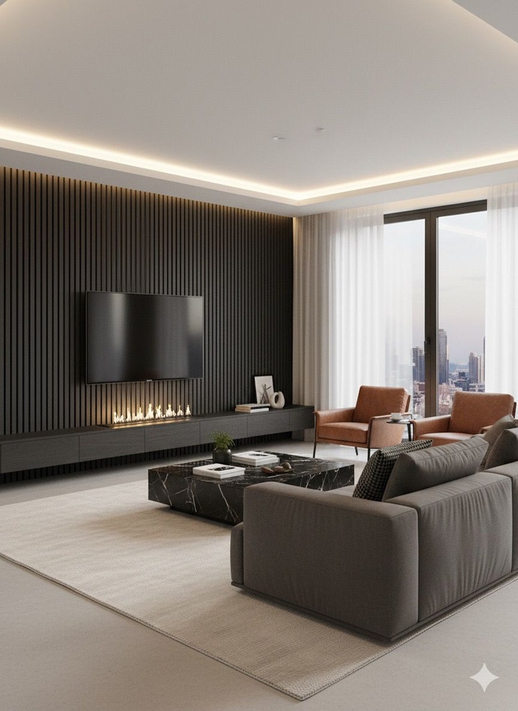 BEDROCK | ACOUSTIC WOOD SLAT PANELS | 001