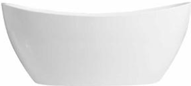 [KBT-4-1500] Bathtub Freestanding Oval Double Slipper (59" x 29-1/2" x 27-1/8")