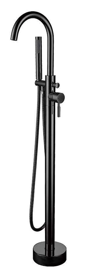 [CZ323004 MB] Freestanding Round Faucet (Matte Black)