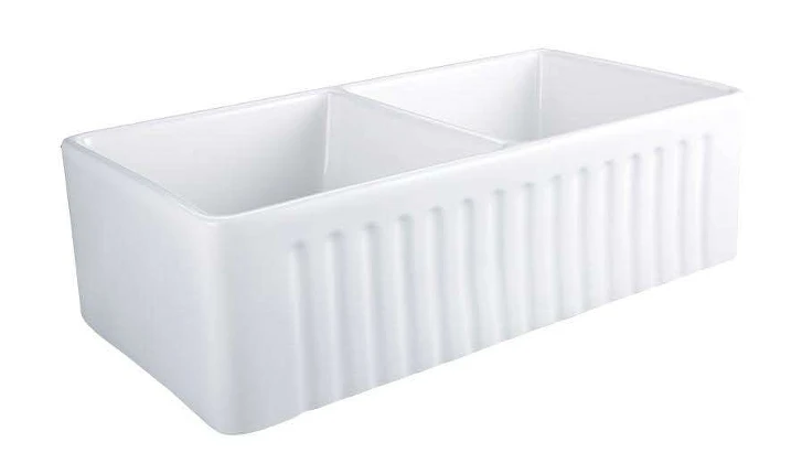 [KDK-B40DS] Kitchen Ceramic Sink (30" x 17-1/2" x 9-3/4")