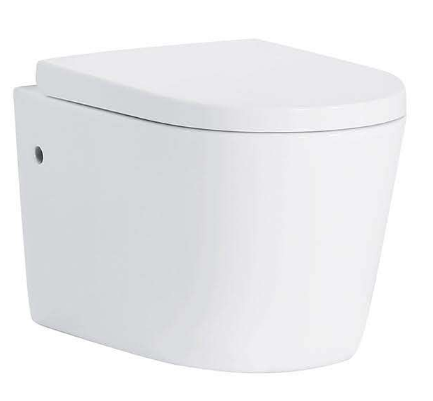 [KDK-302] Washdown Wall-Hung Toilet White Round