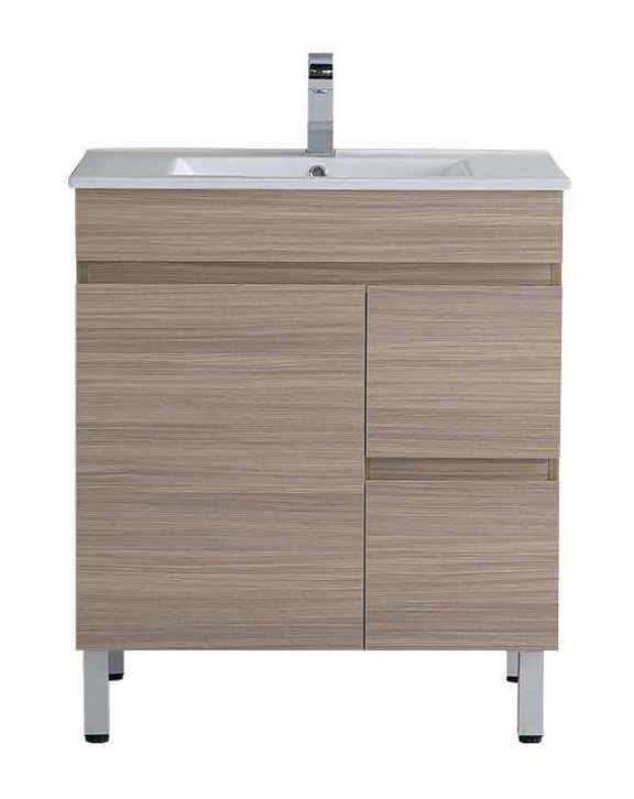 [CL-OAK750R-LG] CL-OAK Vanities with Legs - Drawers Options (30" x 18", Right Drawers)