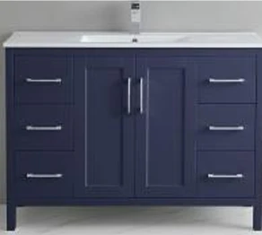 [P1801-48" Blue] P1801 Blue Vanity (48" x 18")