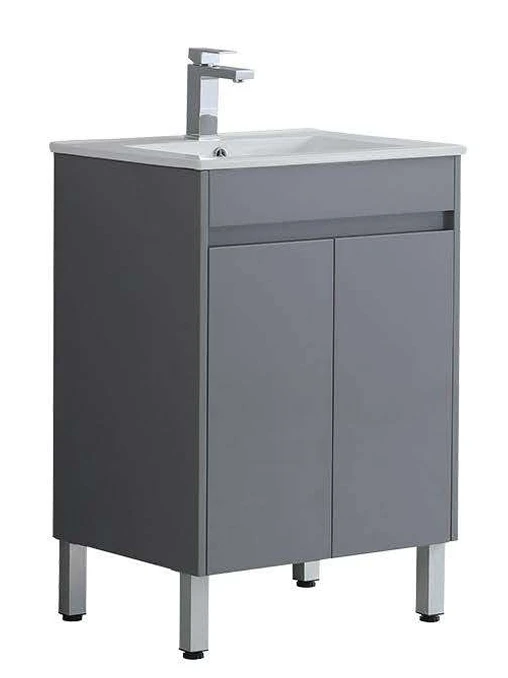 [X-PF600-LG Gray] PF  Gray Vanity with Legs (24" x 18")