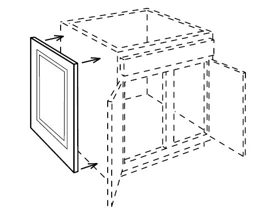 Avalon Dummy Door 21" X 30"