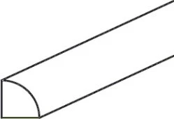 Avalon Quarter Round Molding 3/4" X 3/4" X 96"