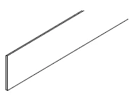 Avalon Toe Kick 4 1/2" X 1/4" X 96"