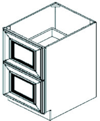 [CT:DB30-2] Charlton 2 Drawer Base 30" (Davie Warehouse)