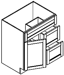 Charlton Vanity 30" X 21" Door On The Left