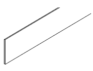 Newport Toe Kick 4 1/2" X 1/4" X 96"