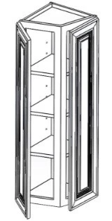 [NT:WEC1242] Newport Wall End Cabinet 12" X 42" (Davie Warehouse)