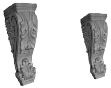 Perla Corbel  4 1/2" X 12 1/2" X 4 1/2"