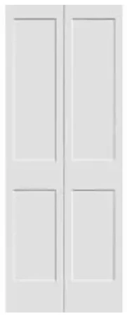 2 SHAKER PANEL PRIMED BIFOLD (1/6 x 6/8 (18" x 80"))