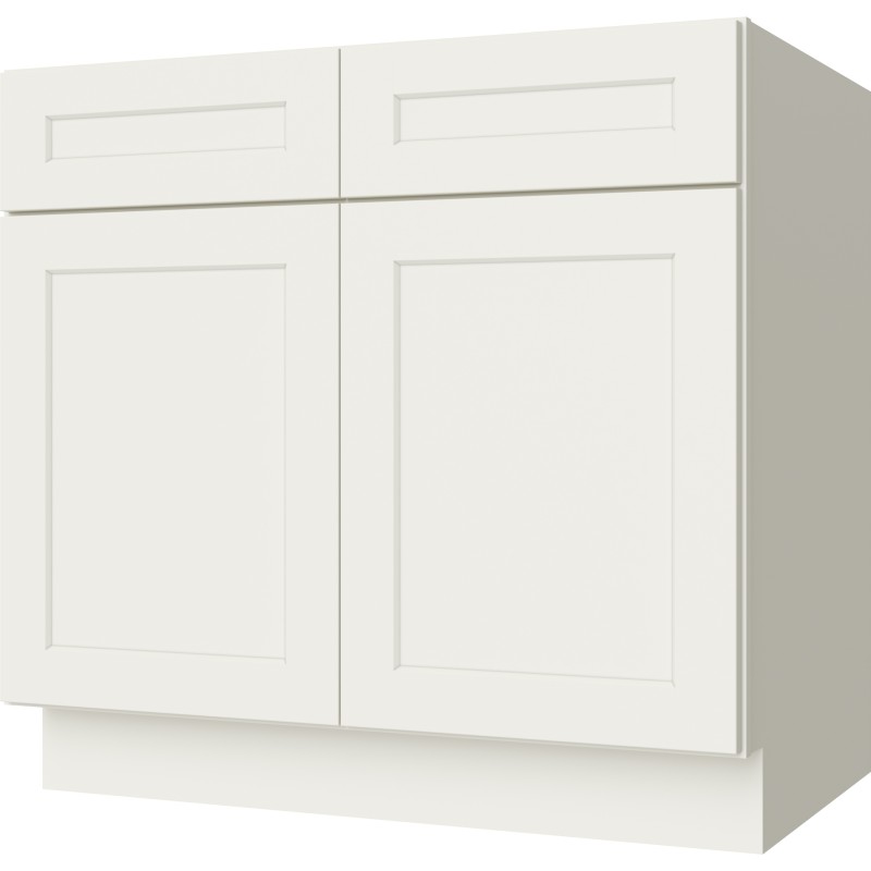 [CS:SB33] Cream White Shaker Sink Base 33" (Davie Warehouse)