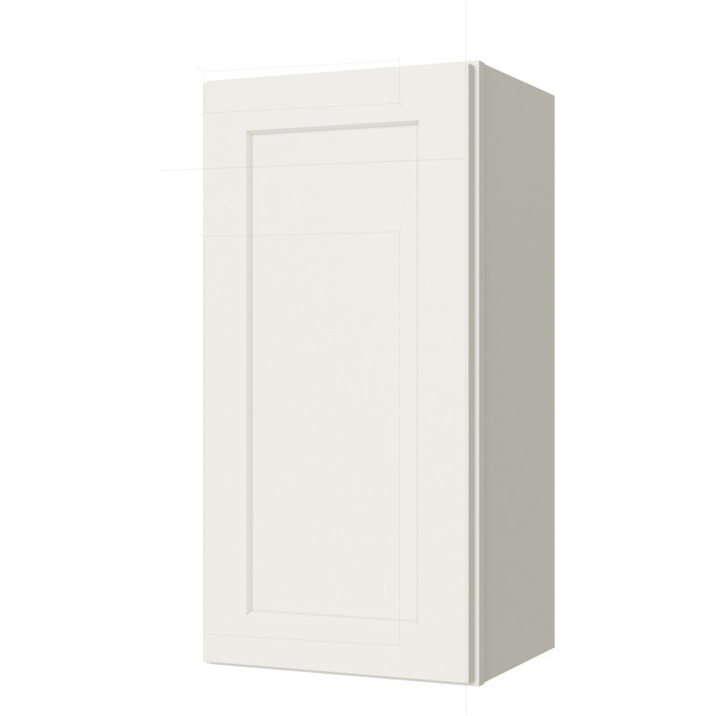 [CS:W0930] Cream White Shaker Wall Cabinet 09" X 30" (Davie Warehouse)