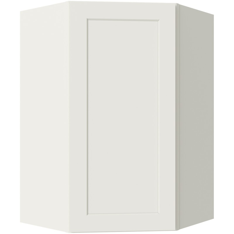 [CS:WDC2430] Cream White Shaker Wall Diagonal Corner Cabinet 24" X 30" (Davie Warehouse)
