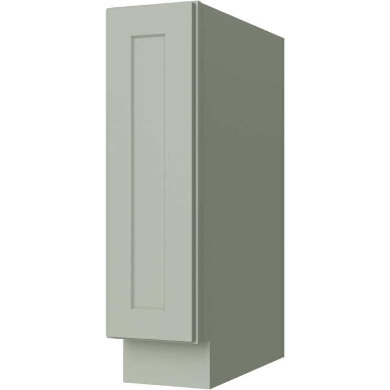 [GS:BSR06] Sage Green Shaker Spice Rack/Pull Out 06" (Not Softclose) (Davie Warehouse)