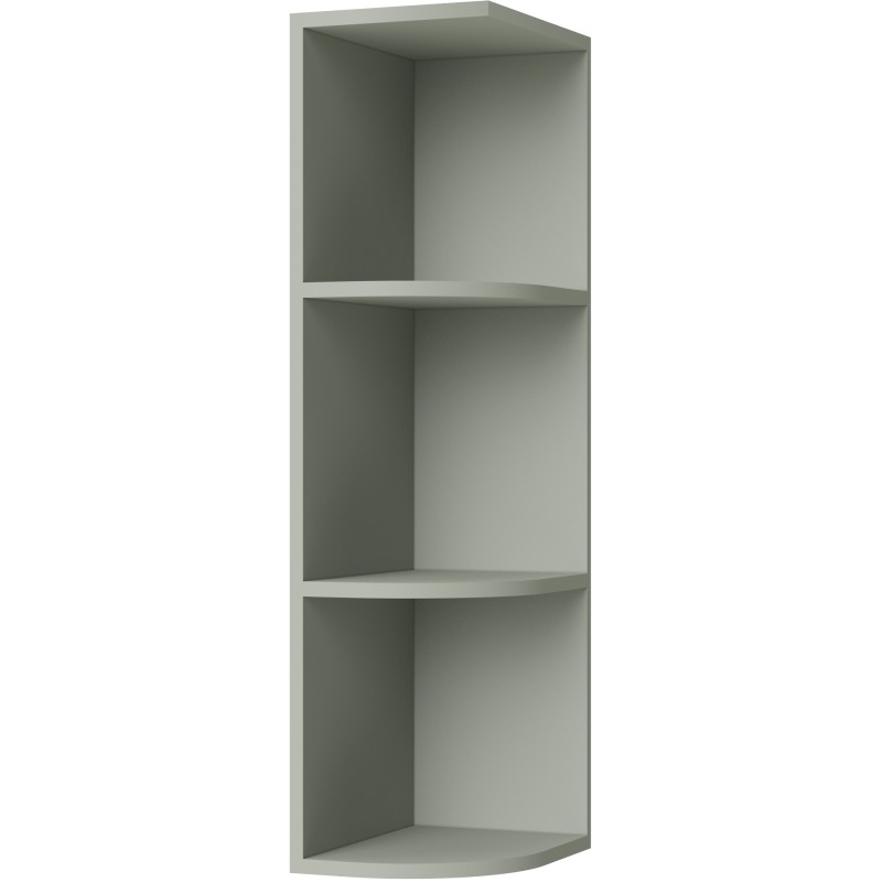 [GS:WES0936] Sage Green Shaker Wall End Shelf 09" X 36" (Davie Warehouse)