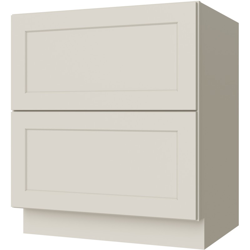 [SS:DB30-2] Sandy Mirage Shaker 2 Drawer Base 30" (Davie Warehouse)