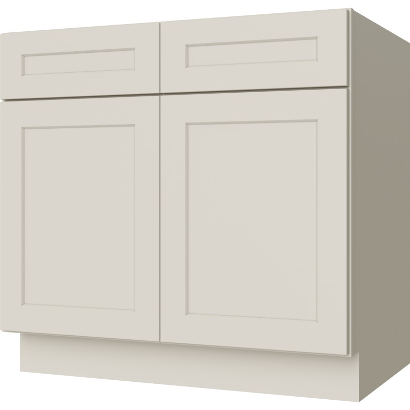 [SS:B36] Sandy Mirage Shaker Base Cabinet 36" (Davie Warehouse)