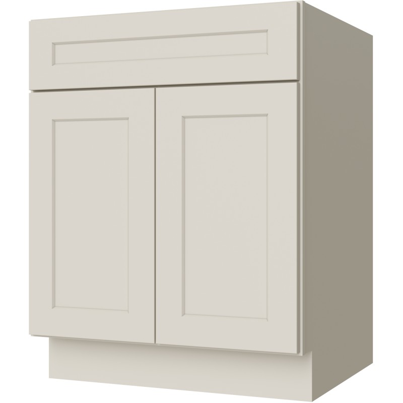 [SS:SB27] Sandy Mirage Shaker Sink Base 27" (Davie Warehouse)