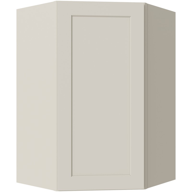 [SS:WDC2436] Sandy Mirage Shaker Wall Diagonal Corner Cabinet 24" X 36" (Davie Warehouse)