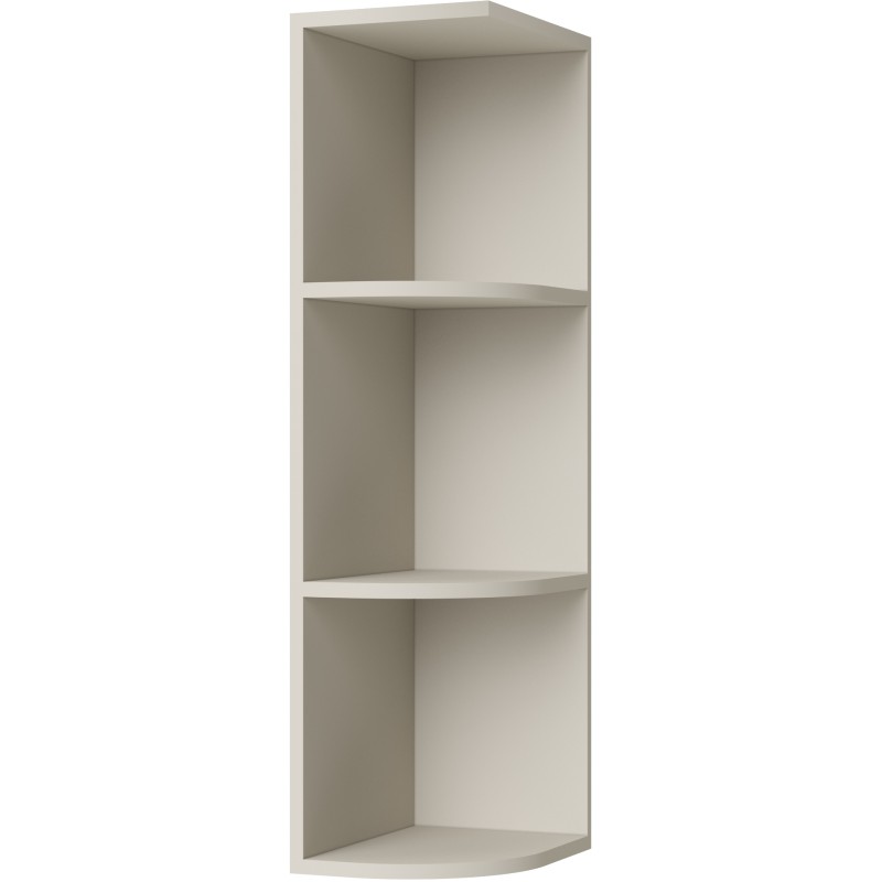 [SS:WES0936] Sandy Mirage Shaker Wall End Shelf 09" X 36" (Davie Warehouse)