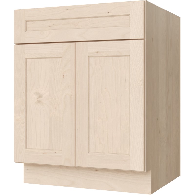[US:SB30] Unfinished Shaker Sink Base 30" (Davie Warehouse)