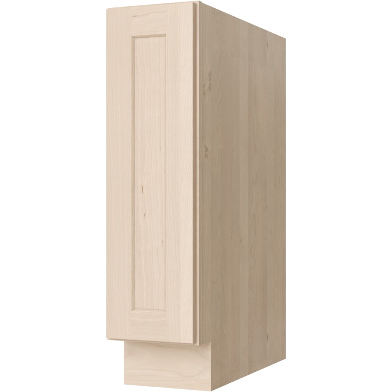 Unfinished Shaker Spice Rack/Pull Out 06" (Not Softclose)