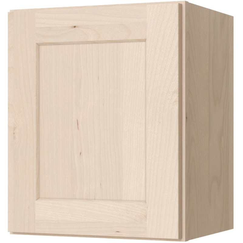[US:W1518] Unfinished Shaker Wall Cabinet 15" X 18" (Davie Warehouse)