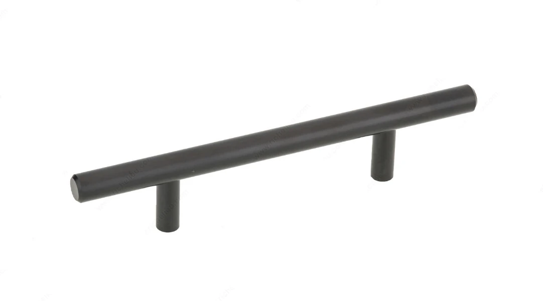 STEEL T BAR HANDLE | 3 3/4"L × 1 3/8"H | MB | H1296176MB
