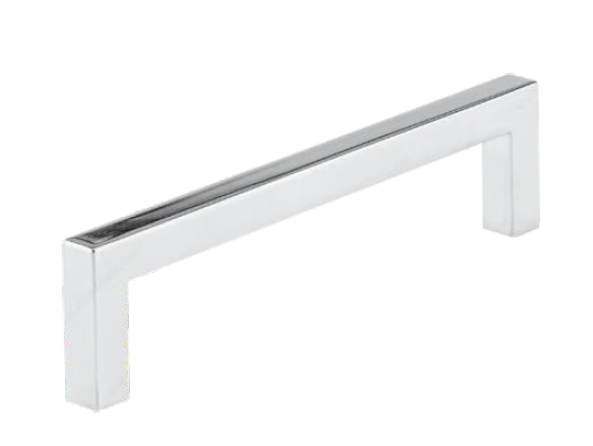 SQUARE HANDLE | 5 3/8"L x 1 3/8"H | CP | H22276128CP