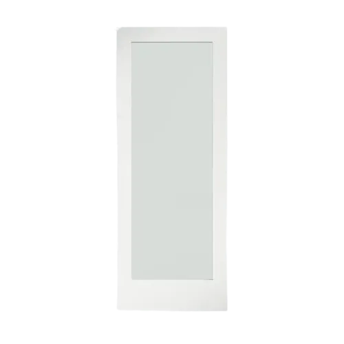 [SR1668FPS1LTS] 1 Lite Primed Shaker - Frosted Glass (1/6 x 6/8 (18" x 80"))