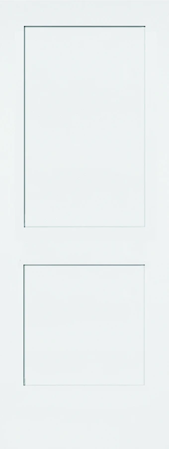 [SR1668PRM2PS] 2 Panel True Shaker Primed (1/6 x 6/8 (18" x 80"))