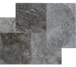 TRAVERTINE - TILE - SILVER (12 x 24)