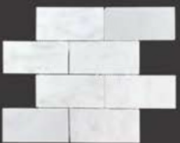 MOSAIC COLLECTION - DIAMOND WHITE (3 x 6)