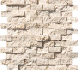 VENEER MOSAICS - IVORY (1" x 2")