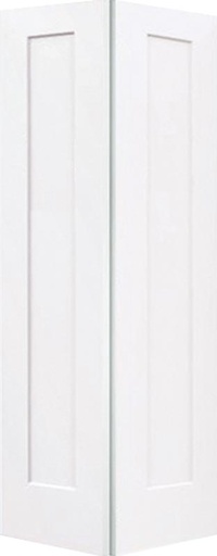 Shaker 1 Panel Primed Bifold