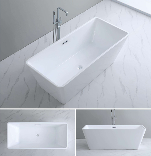 Bathtub Freestanding Square 