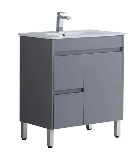 PF  Gray Vanity with Legs - Drawers Option