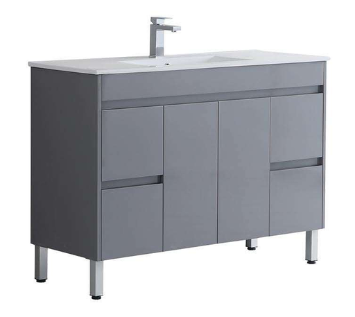 PF  Gray Vanity with Legs - Sink Option