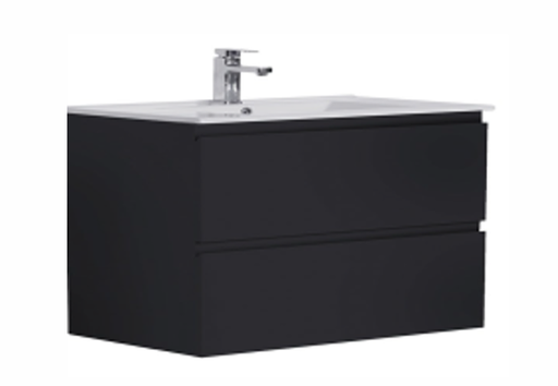 Riva Wallmount Black Vanity